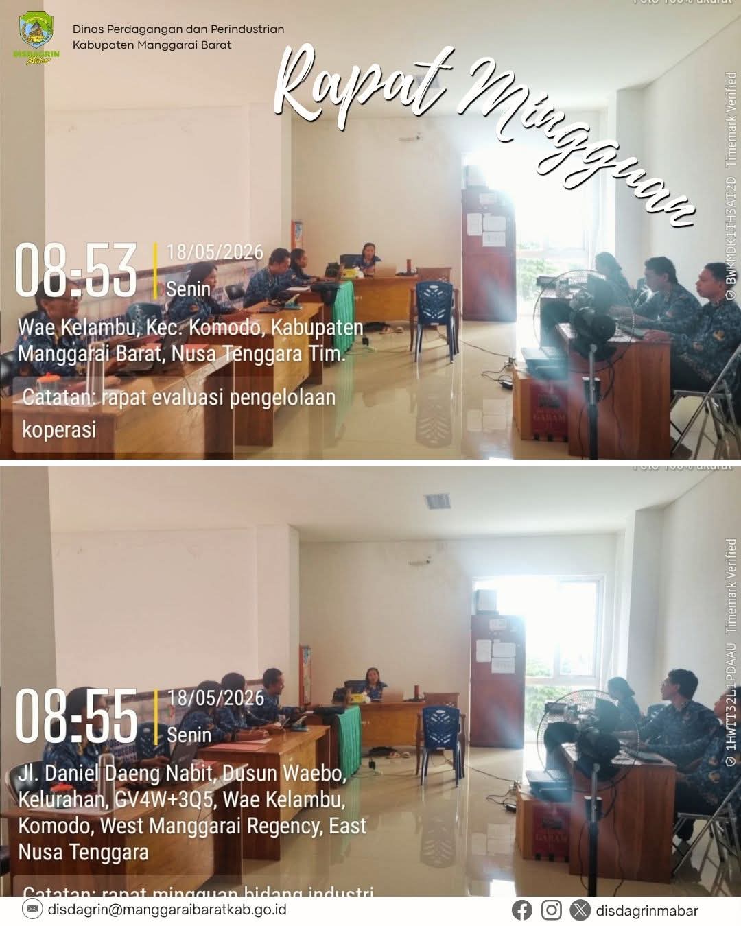 DISDAGRIN MABAR PERKUAT PENGAWASAN DAN PEMASARAN PRODUK UNGGULAN DAERAH