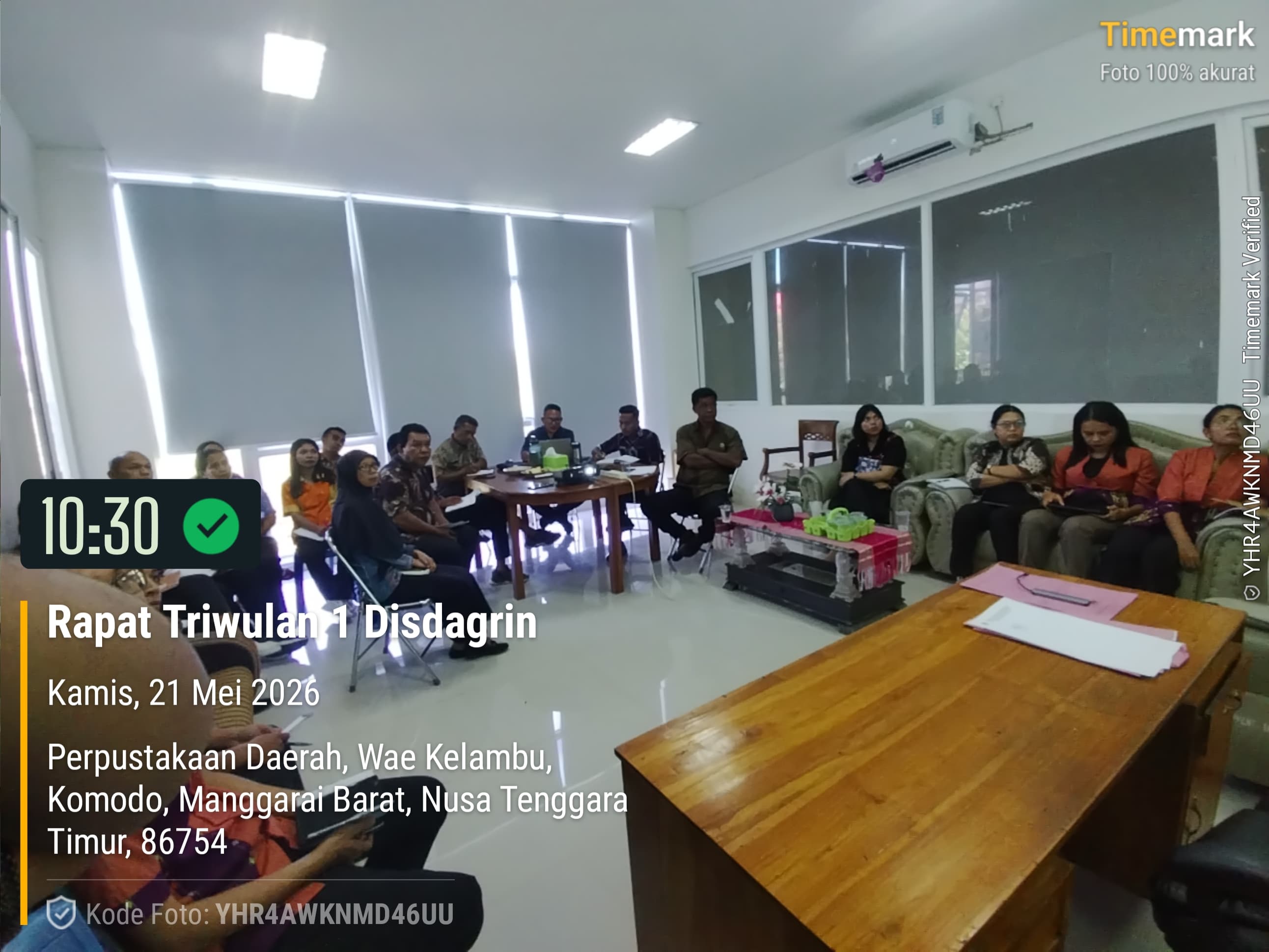 Disdagrin Manggarai Barat Perkuat Perencanaan Program Melalui Rapat Koordinasi Internal