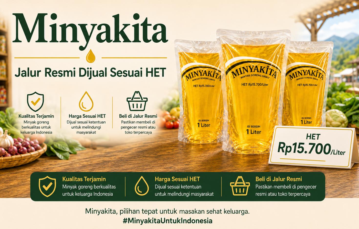 Disdagrin Mabar : Minyakita Jalur Resmi Dijual Sesuai HET