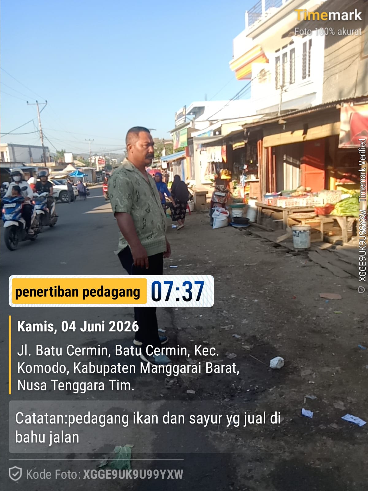 Penertiban pedagang liar