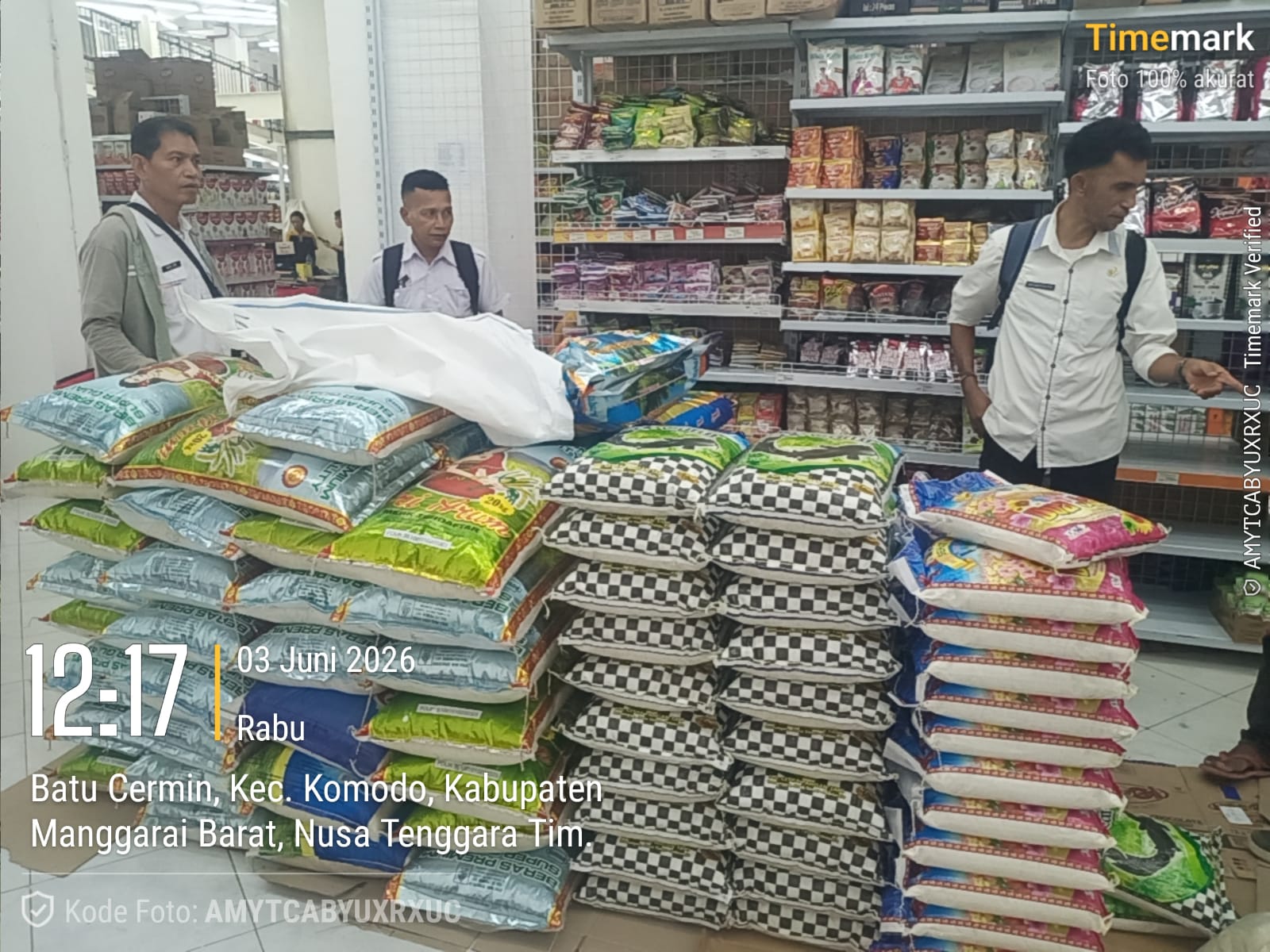 Pendataan Stok Toko Central 03062026