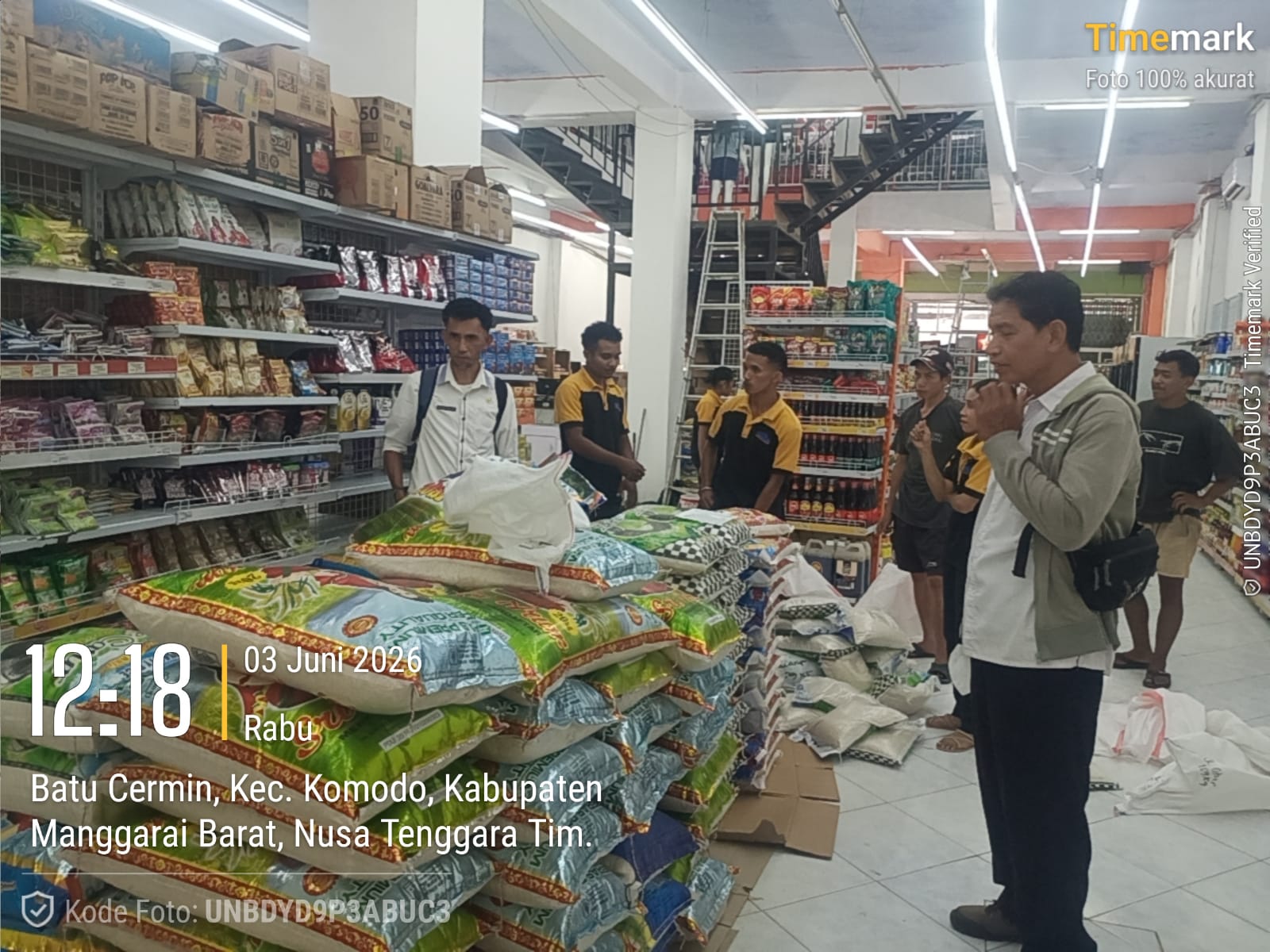 Pendataan Stok Toko Central 03062026