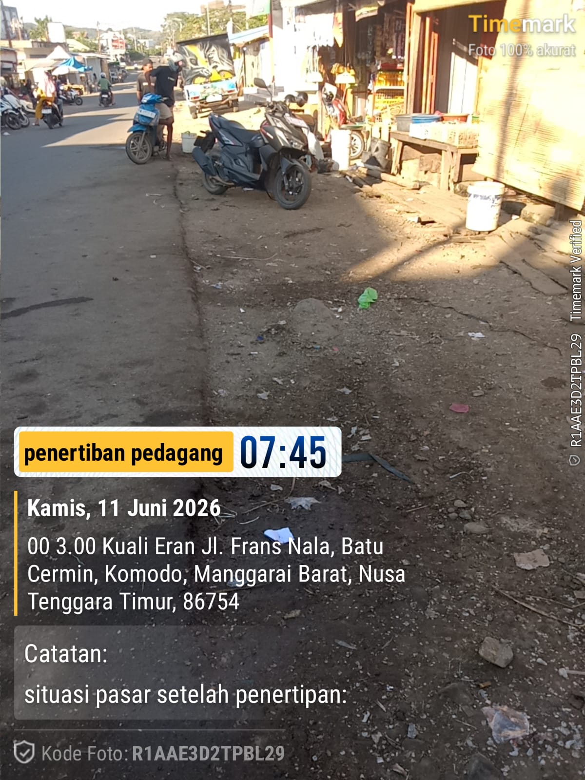 Penertiban pedagang