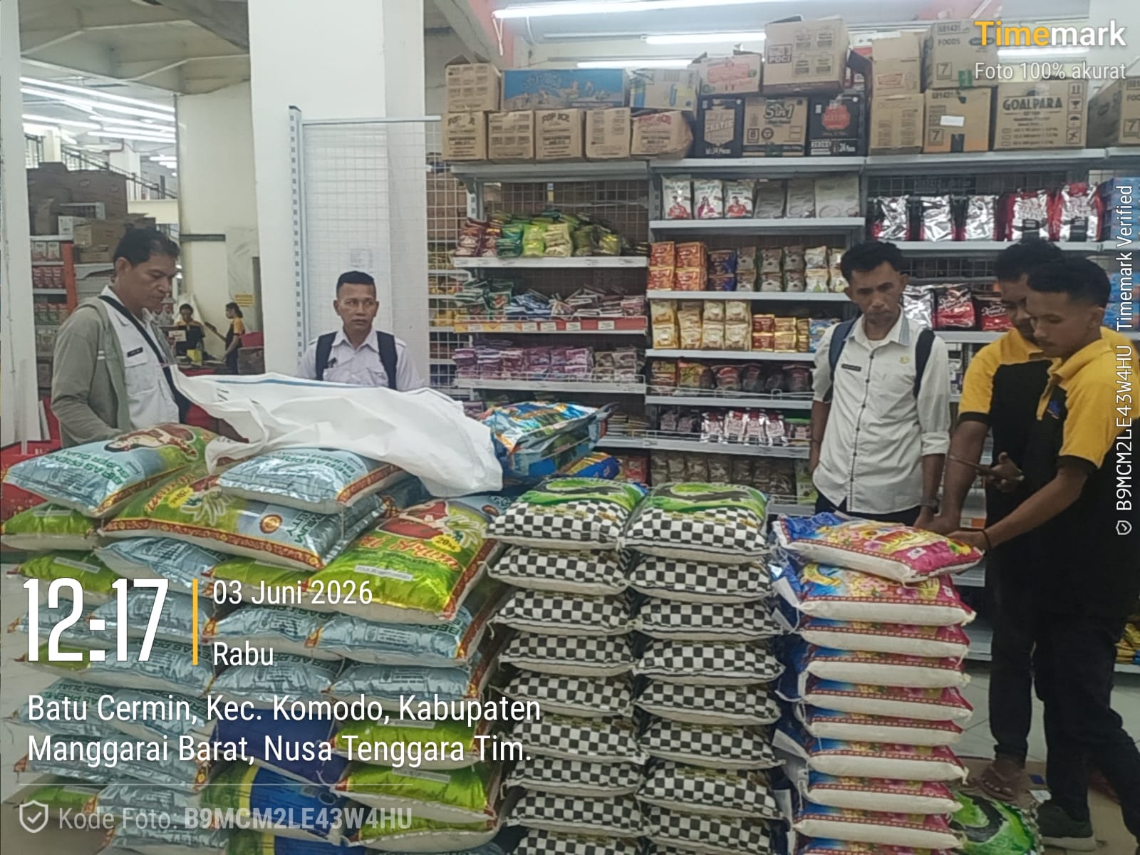 Pendataan Stok Toko Central 03062026
